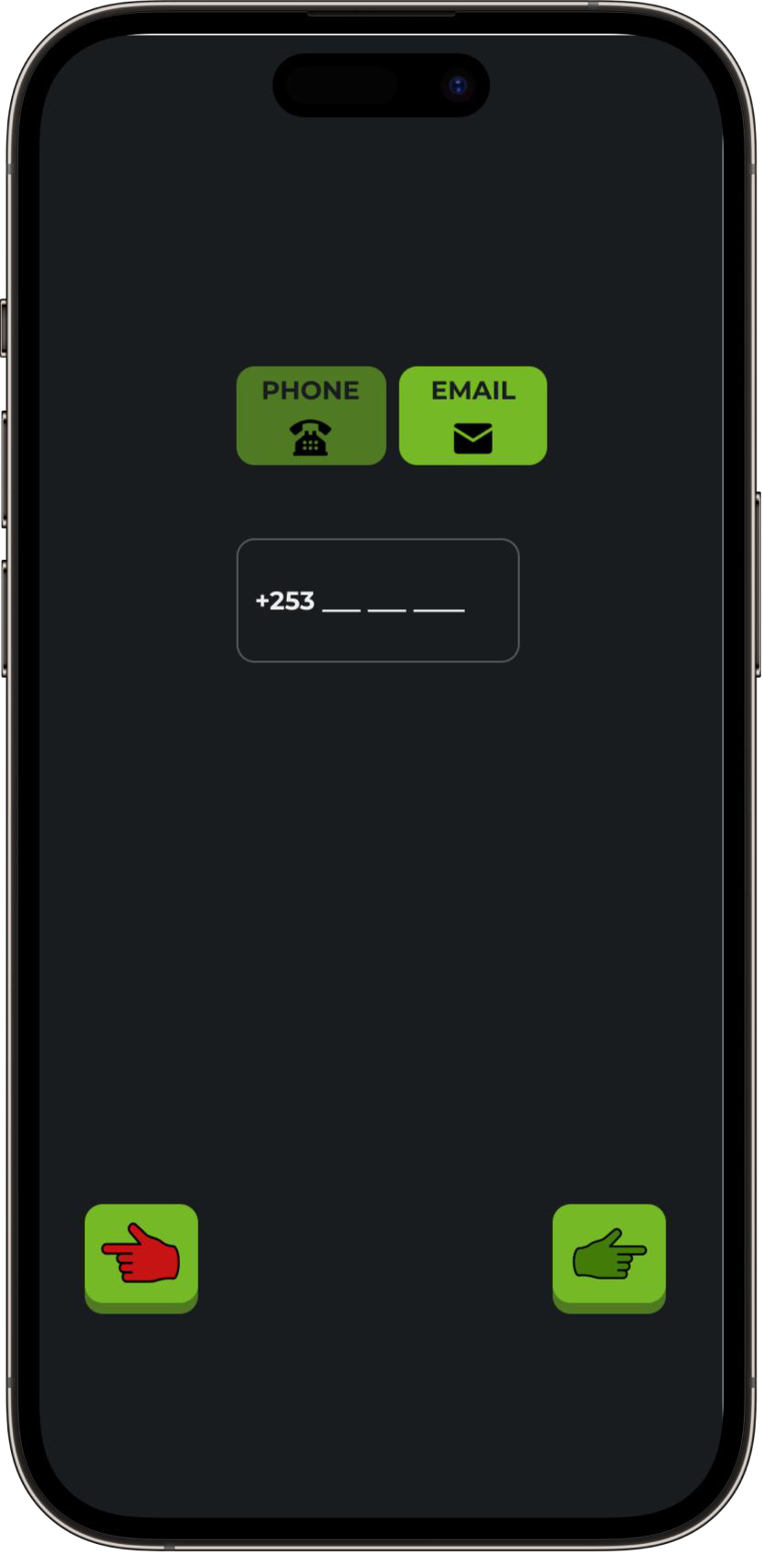 TreeTrader login screen before the redesign
